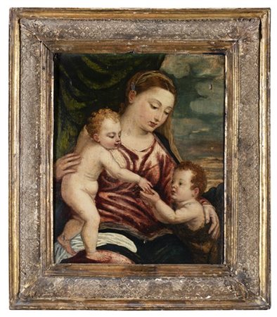 Scuola veneta del secolo XVI

Madonna con Bambino e San Giovannino
Olio su tavo