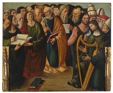 Maestro di San Martino Alfieri Santi e profeti, 1512-1515 circaTempera su tavol