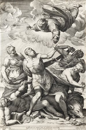 Agostino Carracci Le tentazioni di Sant'Antonio Abate (da Tintoretto), 1582
Buli