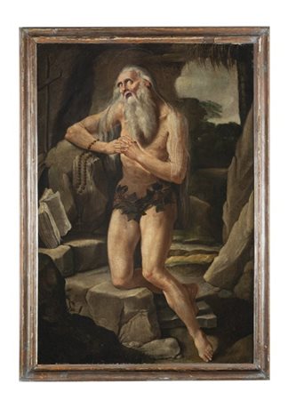 Scuola dell'Italia centrale, fine del secolo XVI - inizio XVII

Sant'Onofrio
Ol