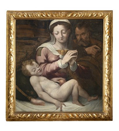 Scuola emiliana del secolo XVII, da un modello di Orazio Samacchini

Sacra Fami