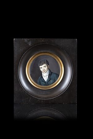 Monogrammista RD (secolo XVIII/XIX) "Ritratto di Jean Noel Dumolin (1751-1808)"