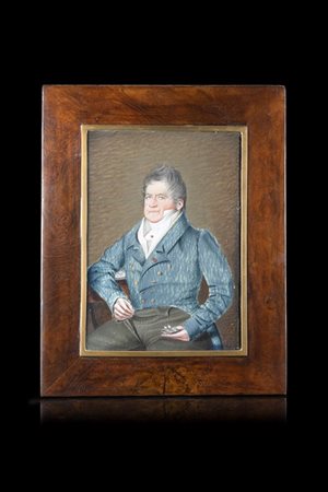 Scuola del secolo XIX "Ritratto di Alexander Konstantin Principe di Salm-Salm"