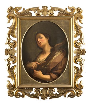 Giovanni Angelo Borroni Diana
Olio su tela, cm 67x53
In cornice del secolo XIX i