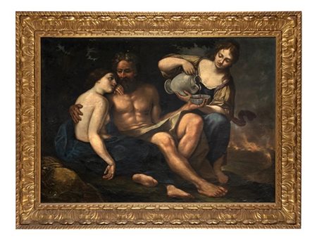 Scuola dell'Italia centrale, fine del secolo XVII - inizio XVIII

Lot e le figl