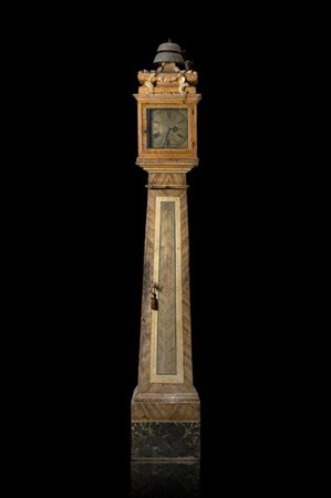 ALESSANDRO COLUZZI ROMA
Orologio a lanterna a torre in cassa di legno marmorizz