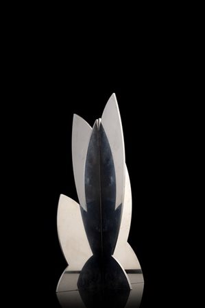 Riproduzione della scultura in acciaio "Aloe 164" di Giacomo Balla (h. cm 25,5)