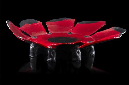 Gaetano Pesce Centrotavola modello "Papavero" della serie "Edizioni del Pesce".