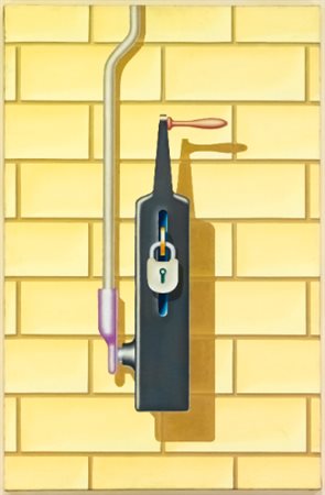 KONRAD KLAPHECK B.1935 THE EMBLEM OF OPPRESSION signed and dated 67 on the...