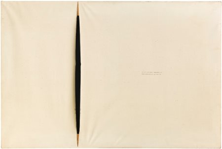 VINCENZO AGNETTI 1926 - 1981 1-2 signed and dated 70 on the reverse, acrylic,...