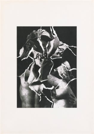 GIULIO PAOLINI 1940 VENERE E MARTE signed, titled and dated 1973 on the...