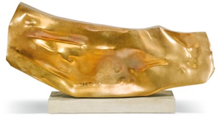 GIÒ POMODORO 1930-2002 TENSIONE numbered 3/3 and dated 1959, brass numerato...