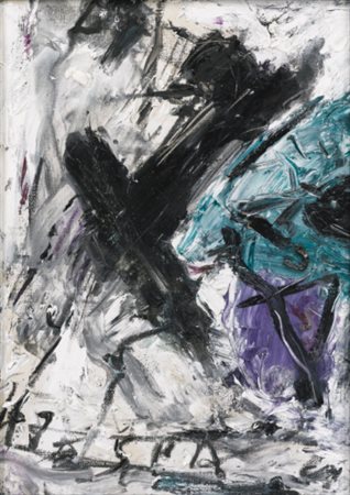 EMILIO VEDOVA N. 1919 SENZA TITOLO firmato, intitolato e datato 97; datato...