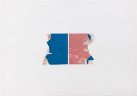 GIULIO PAOLINI 1940 SENZA TITOLO signed and dated 1973 on the reverse,...