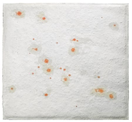 GIULIO TURCATO 1912-1995 SUPERFICIE LUNARE oil and sand on foam...