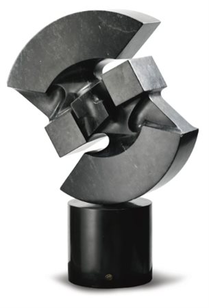 GIÒ POMODORO 1930-2002 SOLE PRODUTTORE - COMUNE RACCOLTO black marble,...