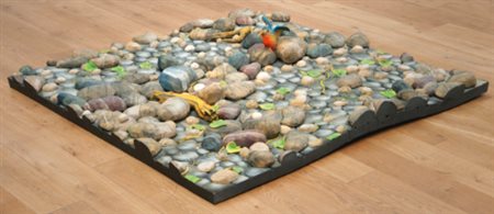 PIERO GILARDI N. 1942 GRETO DI TORRENTE CON MARTIN PESCATORE signed, dated...