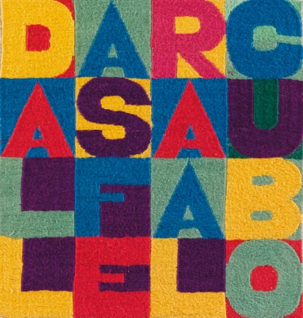 ALIGHIERO BOETTI 1940 - 1994 DALLA SFERA AL CUBO signed on the overlap,...