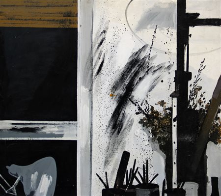 BORGOGNONI Adolfo, Interno di sera