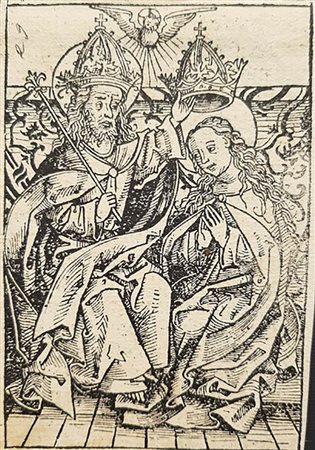 Michael Wolgemut (1434-1519)<br>INCORONAZIONE DELLA VERGINE