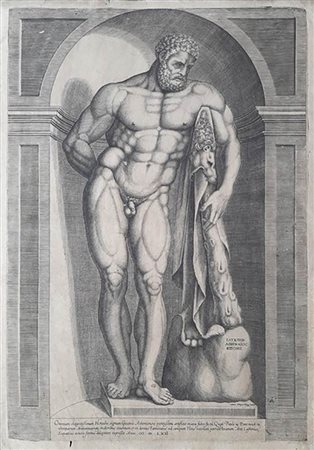 Jacob Bos (attivo 1549-1580)<br>ERCOLE FARNESE