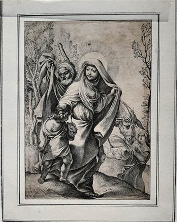 Francesco Brizio (1575-1623)<br>LA FUGA IN EGITTO