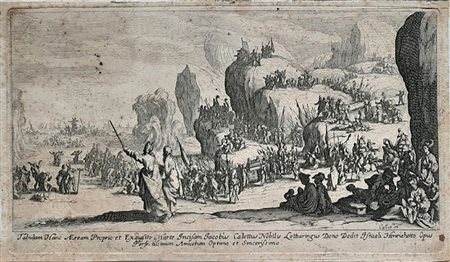 Jacques Callot (1592-1635) da Jacques Callot (1592-1635)<br>PASSAGGIO DEL MAR ROSSO
