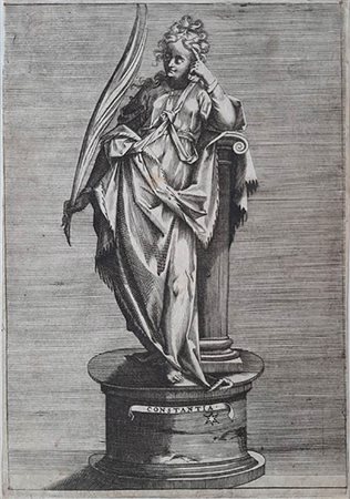 Marcus Sadeler (1614-1660)<br>CONSTANTIA
