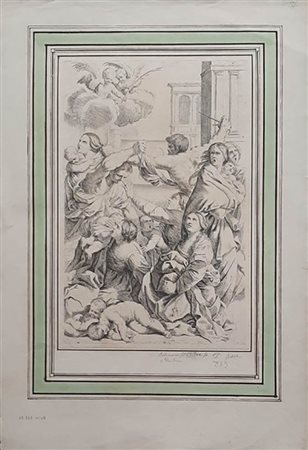 Giambattista Bolognini (Bologna, 1611-1668) da Guido Reni <br>STRAGE DEGLI INNOCENTI