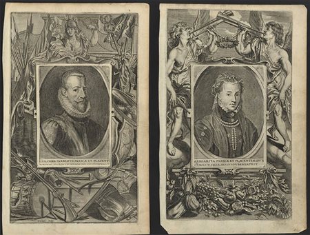 ARNOLD LOEMANS (1632-1661)<br>Alessandro e Margherita Farnese