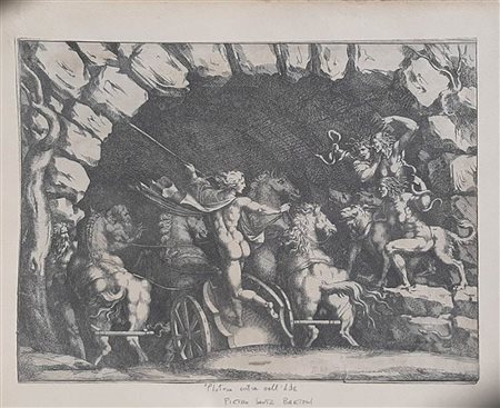 Pietro Sante Bartoli (1635-1700)<br>PLUTONE ENTRA NELL’ADE