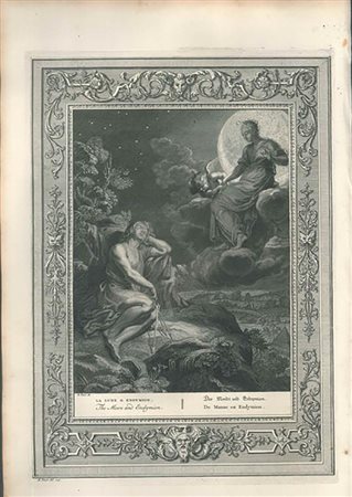 Bernard Picart (1673-1733)<br>La Lune et Endymion