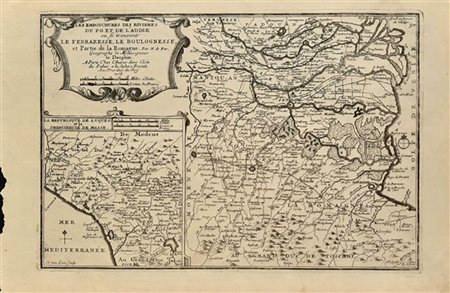 De Fer Nicolas (1646-1720)<br>LES EMBOUCHURES DES RIVIERES DU PO ET DE L’ADIGE