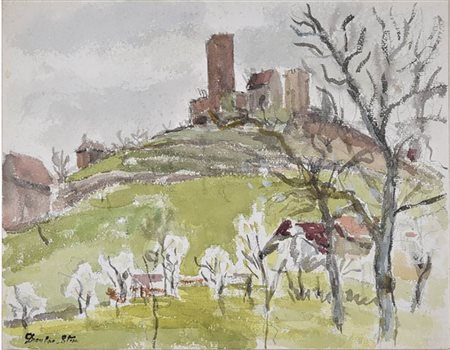 Jean Dreyfus-Stern<br>Paesaggio verde