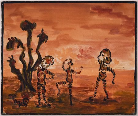 Artista francese <br>Astratto