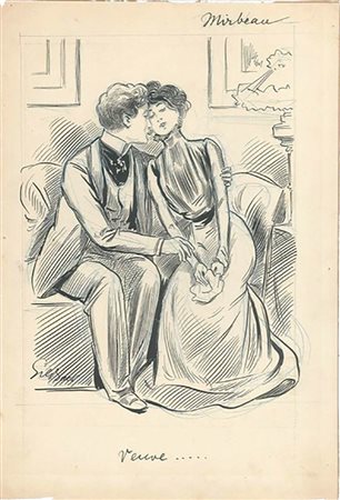 Artista francese <br>Veuve