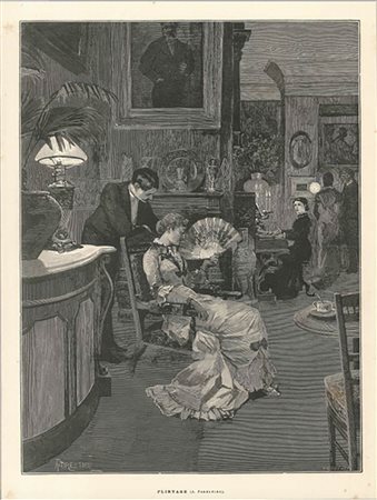 Ferdinand Florentin Froment, da A. Forestier<br>Flirt