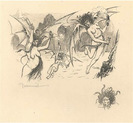 Pierre Georges Jeanniot<br>Les Harpies