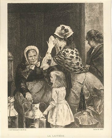 Charles Paul Renouard<br>La Laitière