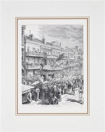 Henry Théophile Hildibrand<br>Un giorno delle elezioni a New Orleans