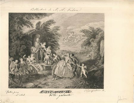 Eugène Champollion<br>Fête Galante