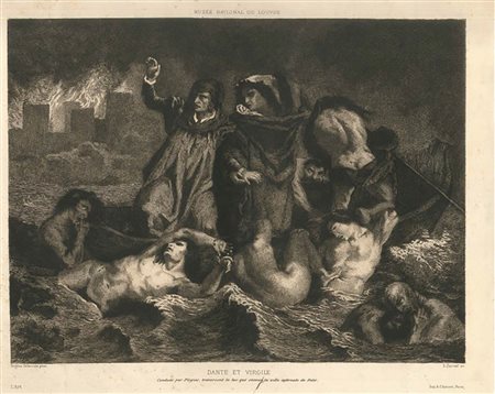 Lucian Carred<br>Dante et Virgile 