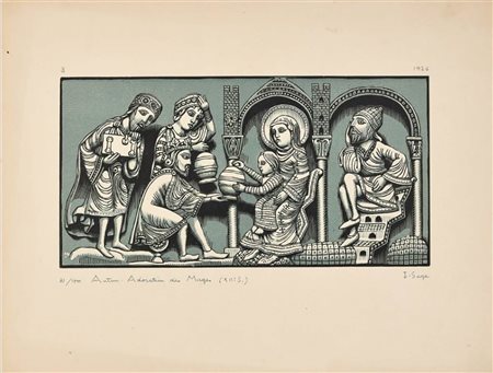 Isidore Sage<br>Adoration des Mages