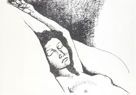 RENATO GUTTUSO<br>Senza Titolo