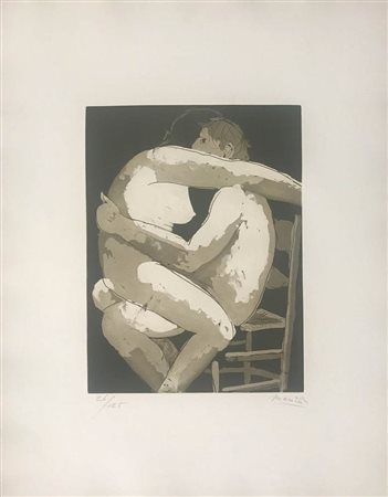 Giacomo Manzù<br>Amanti II