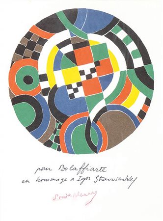 SONIA DELAUNAY <br>
1980 
