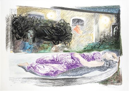 ENNIO CALABRIA<br>Presenze nel giardino
1985