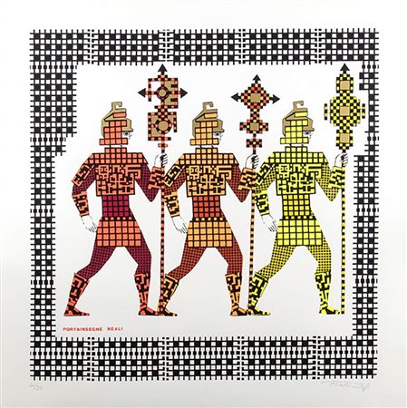 PIETRO ZUFFI <br>Portainsegne reali 