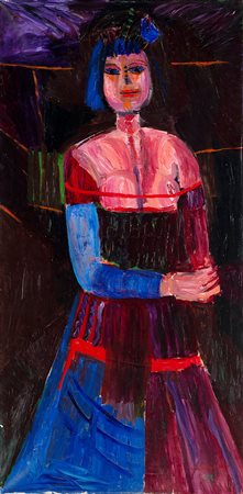 Bruno Cassinari (Piacenza 1912-Milano 1992)  - Laura, 1973