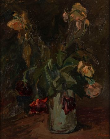 Armando Pizzinato (Maniago 1910-Venezia 2004)  - Fiori, 1940